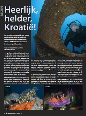 Cover image for Heerlijk, helder, Kroatie!